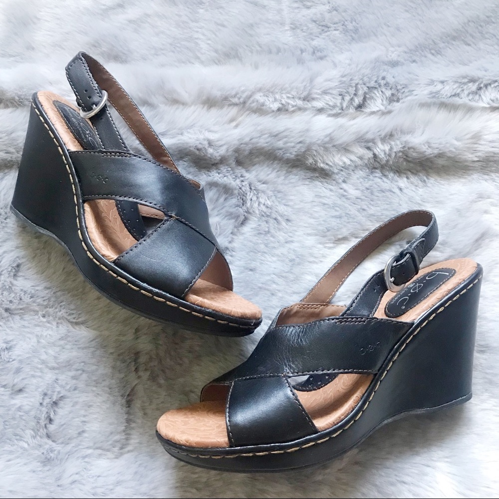 Women's B.O.C, Mika Slingback Wedge Sandal